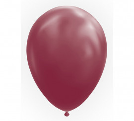 Packung mit 10 Burgunderroten Luftballons 30 cm