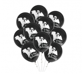 Pack of 10 30 cm Ghost Balloons