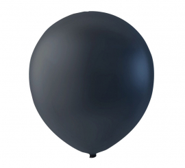 Pack de 10 Globos Negros de Halloween 25 cm