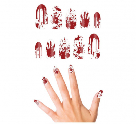 Pack of 10 Bloody Nails with glue