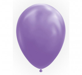 Packung mit 100 Lavendel Luftballons 30 cm