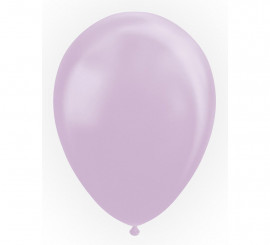 Confezione da 100 Palloncini Metallici Lavanda Perla 30 cm