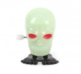 Pack of 12 Skull Figures in assorted luminescent models of 5x4 cm