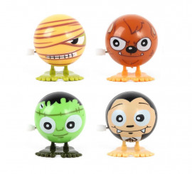 Pack of 12 Halloween Figures in assorted models with 5x5.5 cm movement