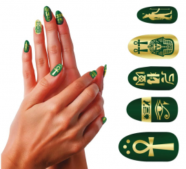Pack de 12 Uñas Egipcias con Pegamento