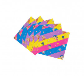 Pack of 16 Napkins Vera and the Rainbow Kingdom of 33x33cm