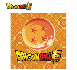 Pack of 20 Dragon Ball 33x33 cm paper napkins