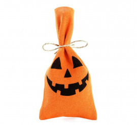 Pack de 4 Bolsas Halloween de tela de 10x20 cm