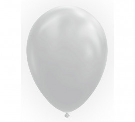 Pack de 50 Ballons Couleur Gris de 30 cm