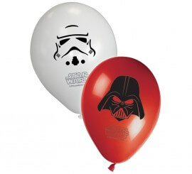 Pack de 8 Globos de látex de Star Wars