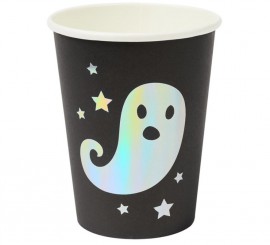 Pack de 8 Tarrinas de Fantasmas Negras