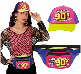 Pack de Gorra y Riñonera de los Años 90