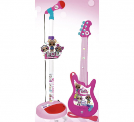 Pack Micrófono y Guitarra Lol Surprise