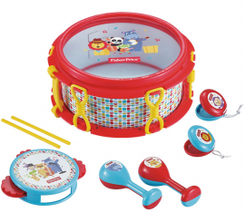 Pack Tambor, Maracas, Castañuelas y Pandereta Fisher-Price