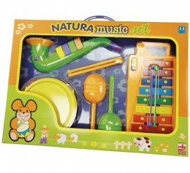 Pack Xilofón, Tambor, Saxofón y Maracas