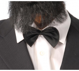 black bow tie