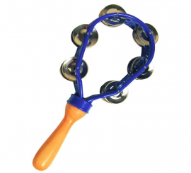 Tambourine with 28 cm Handle