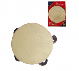 14 cm Wooden Tambourine