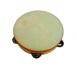 20.5 cm Wooden Tambourine