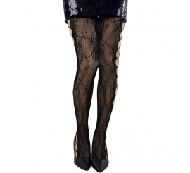 Adult Hollow Crossed Fishnet Pantyhose