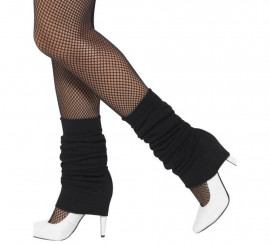 Pair of black leg warmers