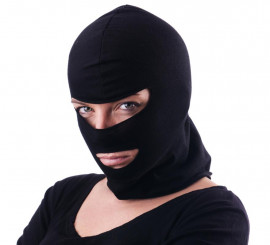 Adult Thief Black Balaclava