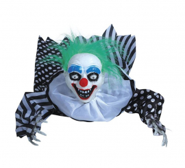 65 cm crawling clown with light, sound and movement