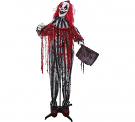 Palhaço Assassino Animado 187 cm