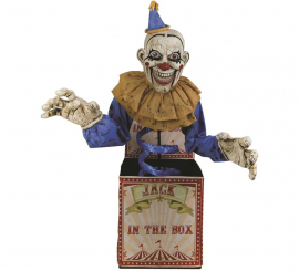 Jack in the Box Clown with light, sound and movement, 7ft