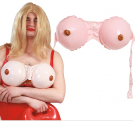 Inflatable breasts or breasts