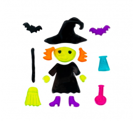 Happy Witch Gel Sticker