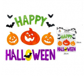 Happy Halloween Pumpkin Gel Sticker