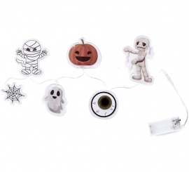 Halloween Figurines LED Gel Sticker
