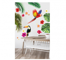 Tropical wall stickers 70x80 cm