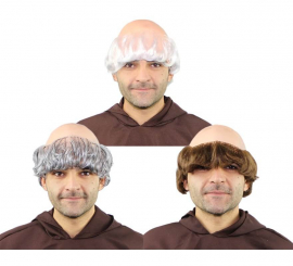 Friar Cap Wig (various colors)