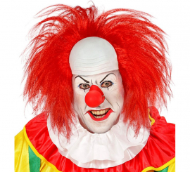 Red Bald Clown Wig
