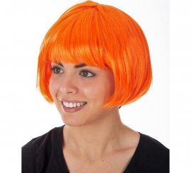 Adult Orange Cabaret Wig