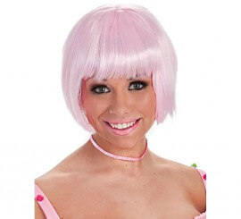 Pink Cabaret Wig