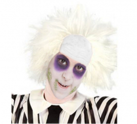 Striped Ghost Wig for kids