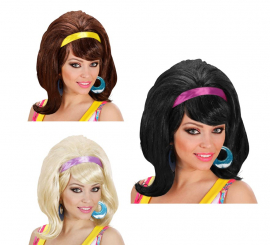 60s wig in various colors for adults