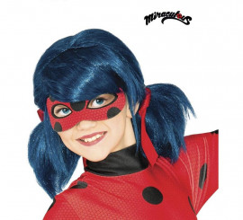 Peluca de Miraculous Ladybug infantil