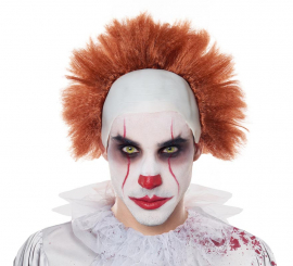 Perruque de clown ballon adulte