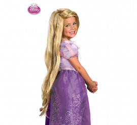 Peluca de Rapunzel Enredada de Disney infantil