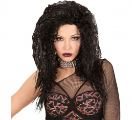Perruque noire Hard Rock Perruque noire Hard Rock