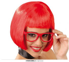 Charleston red medium length wig