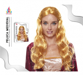 Peluca Medieval Rubia