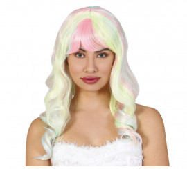 Colorful Mane Wig in high quality box