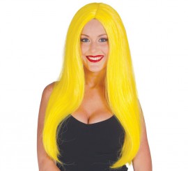 Long Straight Yellow Hair Wig