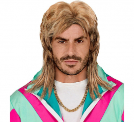 Retro 80s Mane Wig for Men