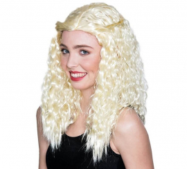 Blonde Medieval Curly Hair Wig